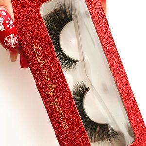 Real mink fur lashes